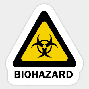 Biohazard Sticker